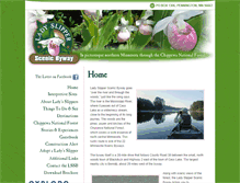 Tablet Screenshot of ladyslipperscenicbyway.org